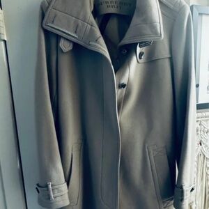 Burberry Beige Pea Coat
